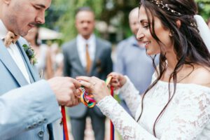 Farblehre Wikinger Ritual Handfasting