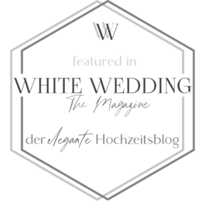 Goldröschen ist bekannt aus dem WHITE WEDDING Magazin
