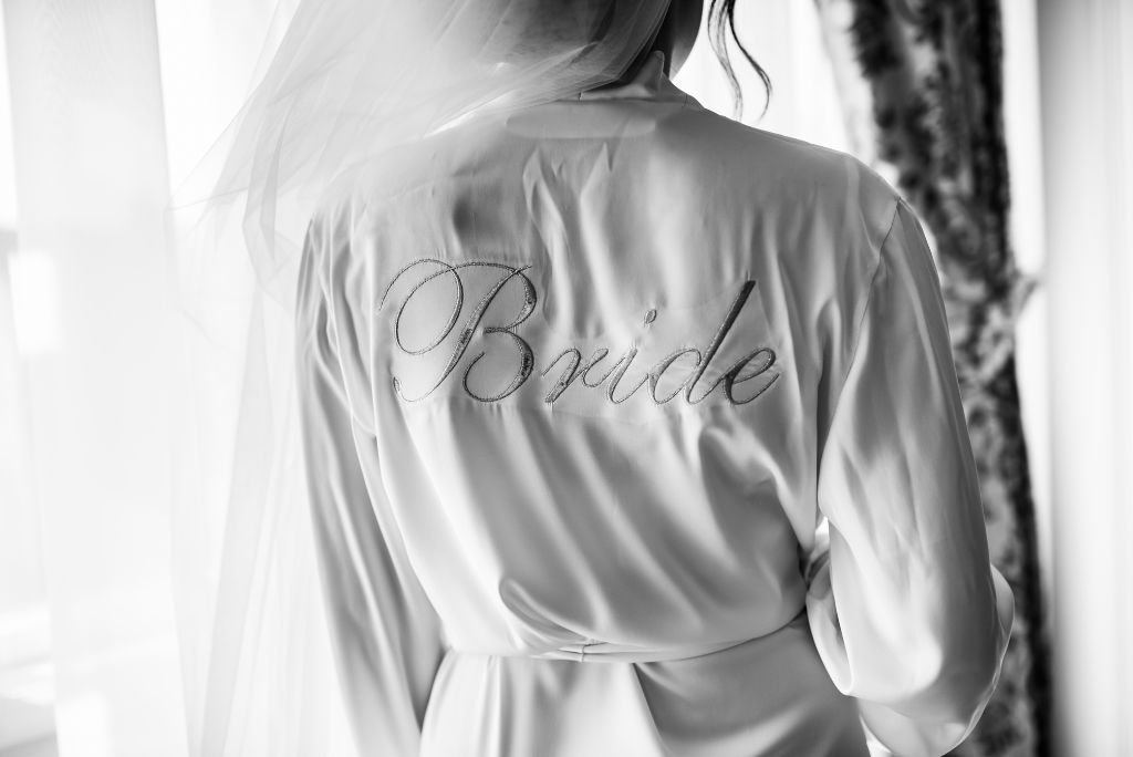 Unterwäsche für die Braut Bride Kimono