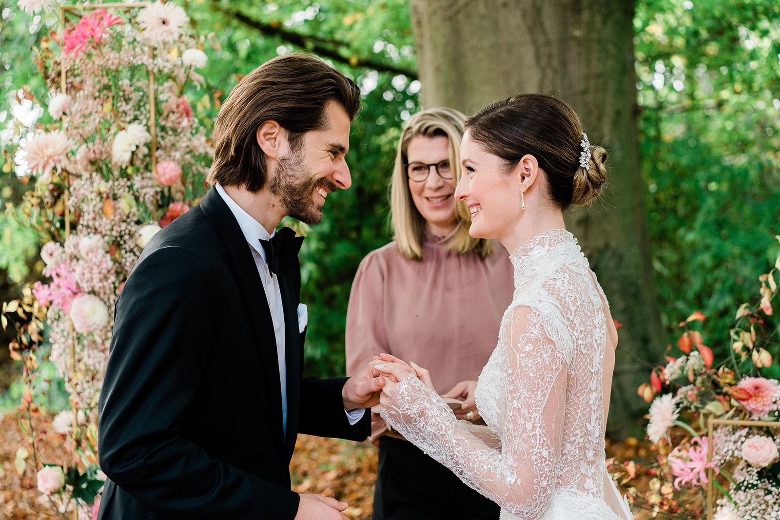 Textbeispiele freie Trauung | Traufragen von Anja von Goldröschen