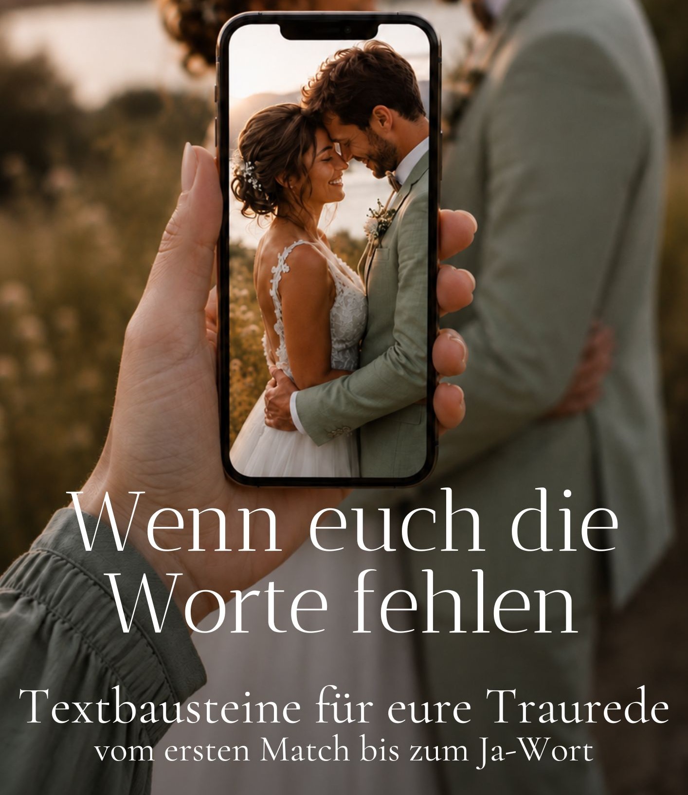 Teaser von „Wenn euch die Worte fehlen – Textbausteine für eure Traurede vom ersten Match bis zum Ja-Wort“