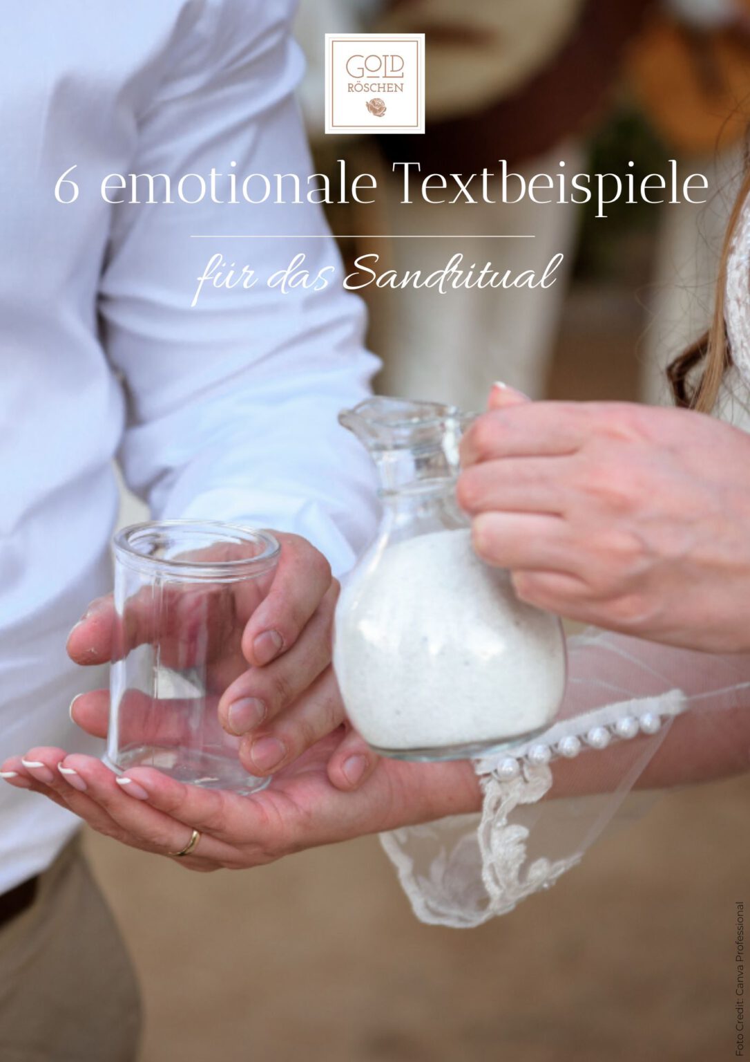 6 Beispieltexte Sandritual Goldröschen freie Trauung NRW