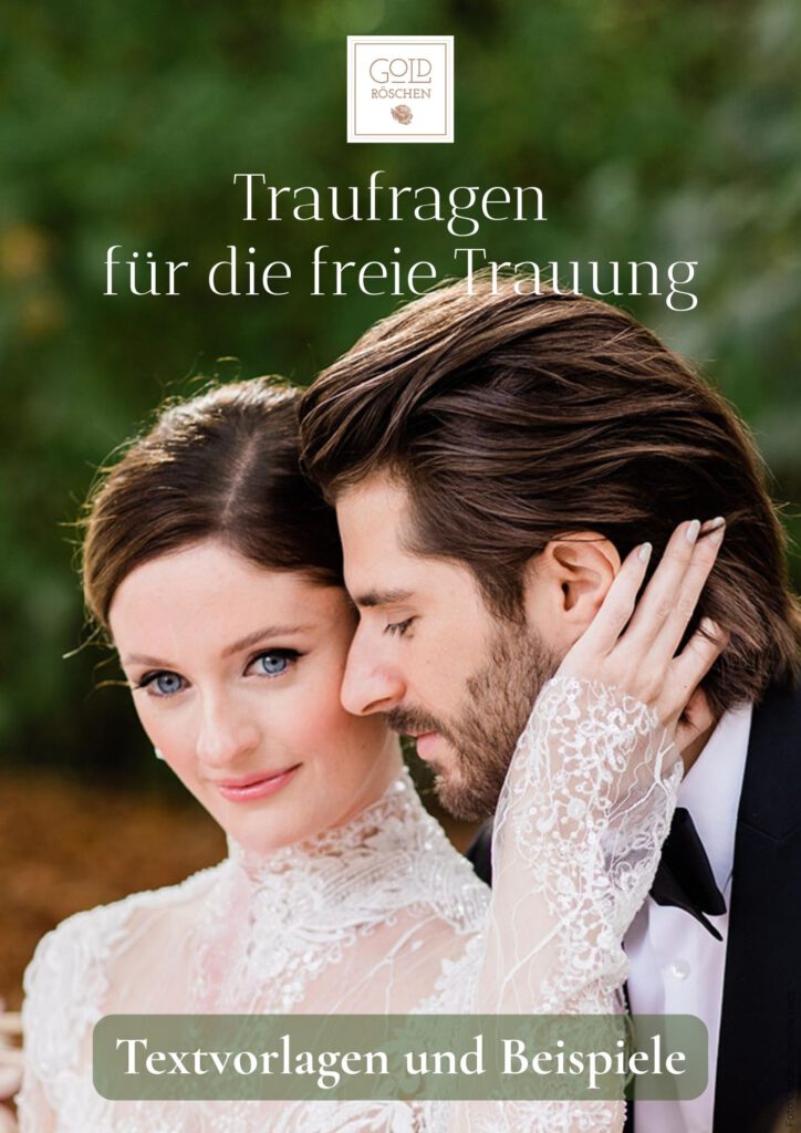 Traufragen freie Trauung – Textvorlagen und Beispiele