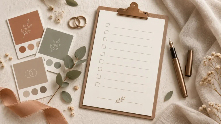 Checkliste zur Planung einer persönlichen freien Trauung