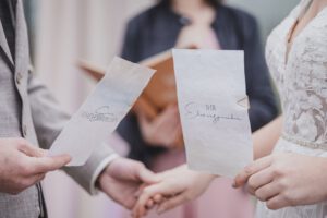 Ehegelübde Ideen, schreiben, versiegeln, Beispiele