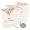 Trauurkunde Boho Vorlage - 7 Designs zum selber gestalten – Bild 2