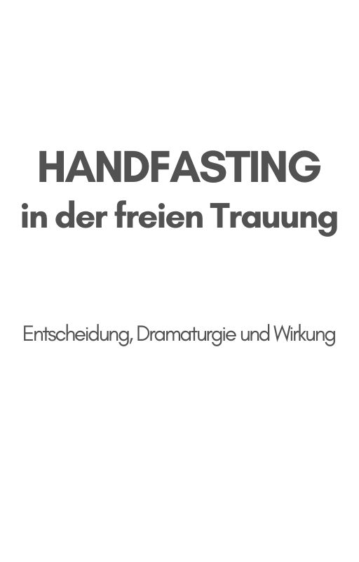 Handfasting in der freien Trauung – Fachbuch Cover