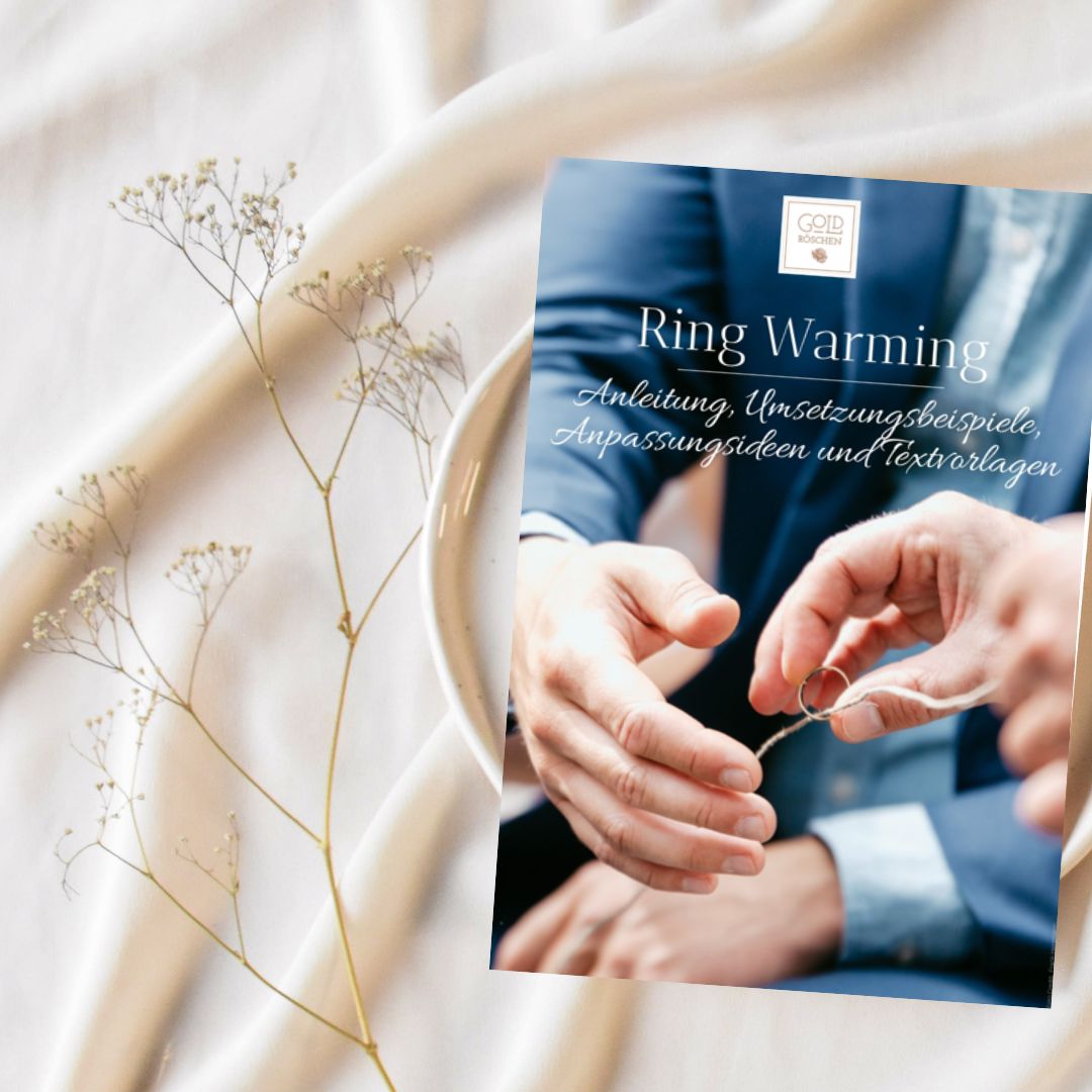 Ring Warming freie trauung ritual goldroeschen