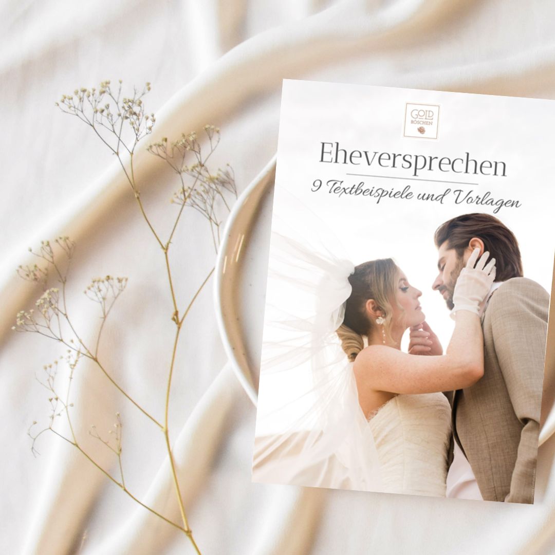 Braut und Bräutigam beim Eheversprechen in einer freien Trauung
