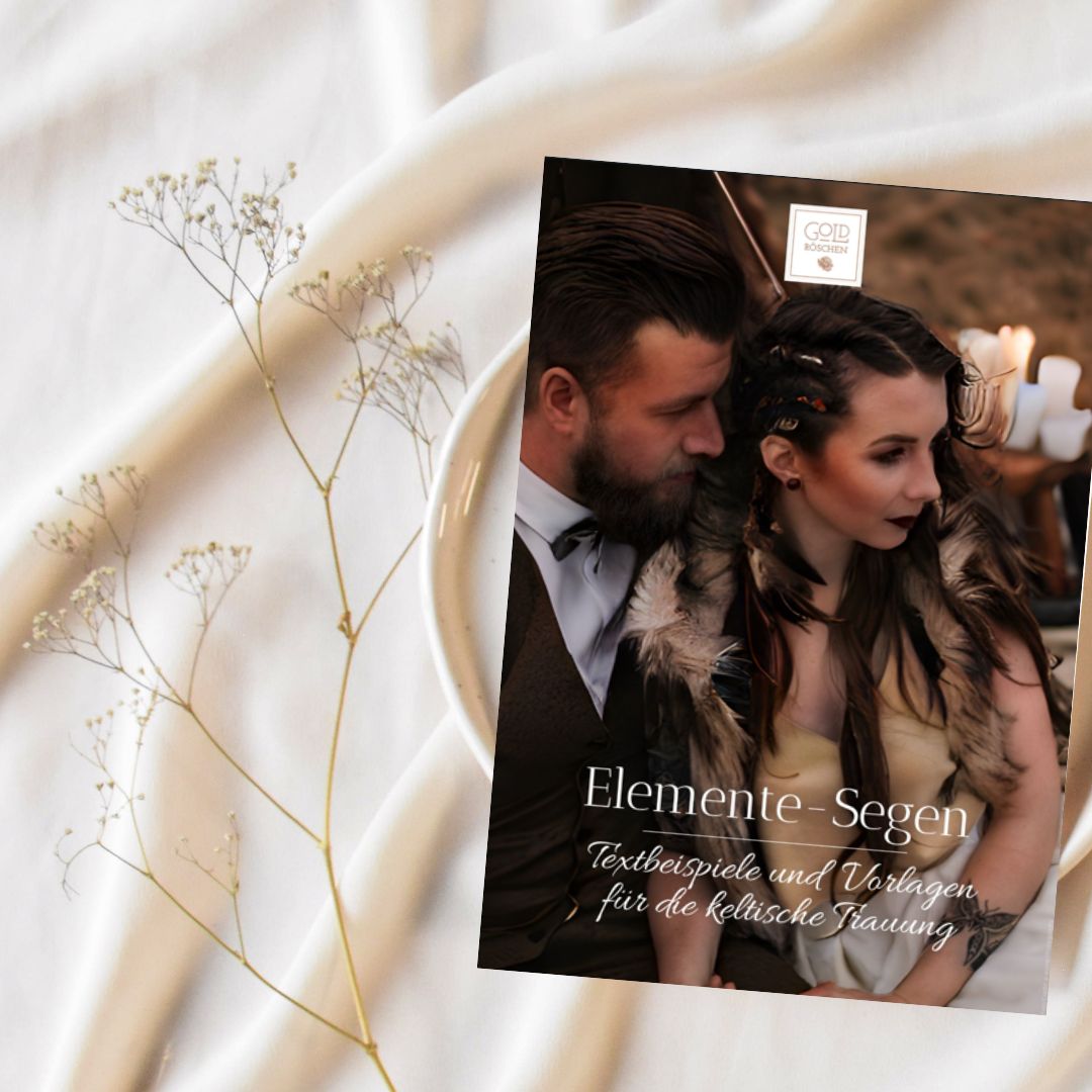 elementesegen freie trauung ritual goldroeschen