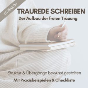 Traurede schreiben – Aufbau der freien Trauung, ESSENZ 00 von Goldröschen