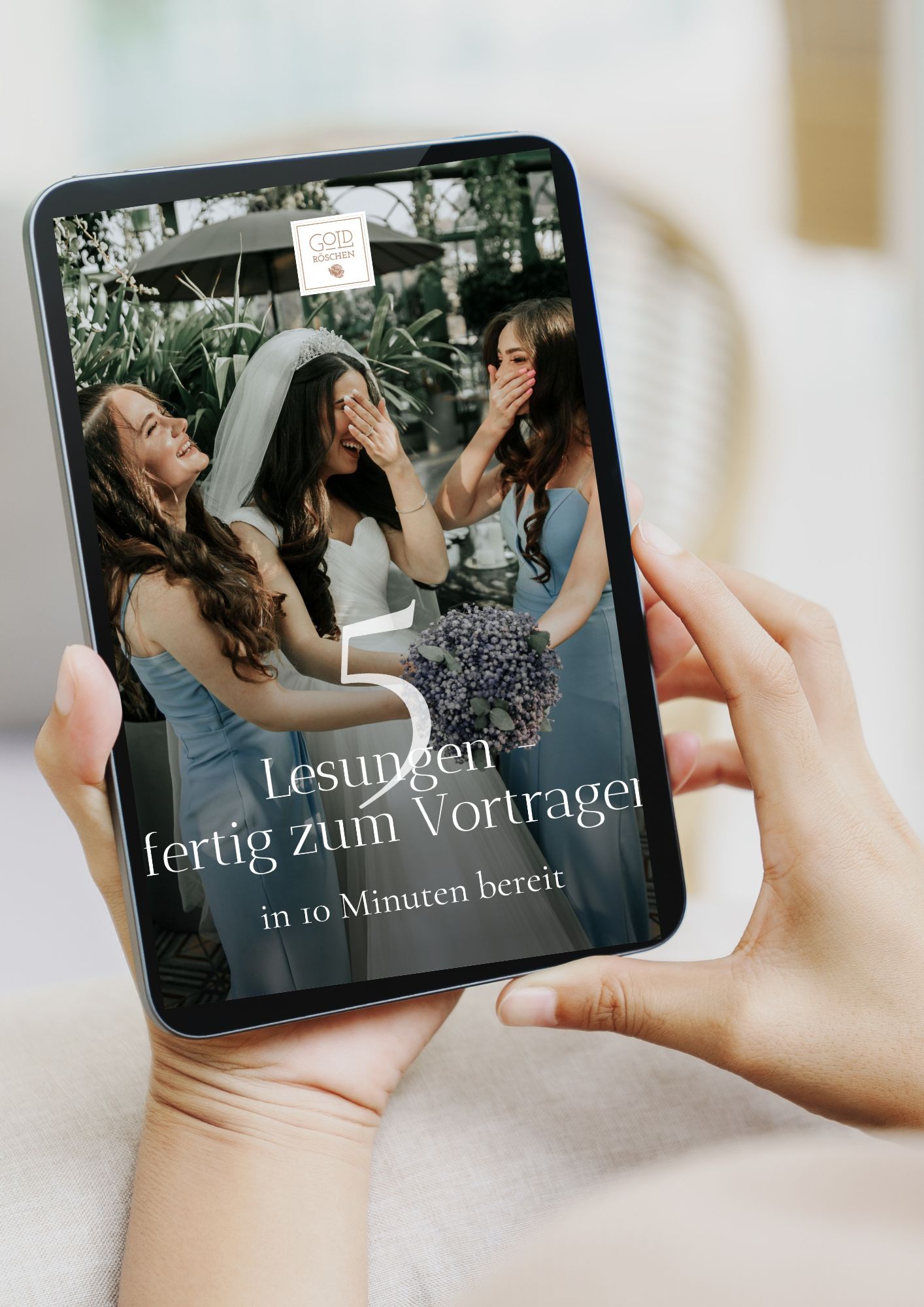 Lesungen freie Trauung Gäste Vorlage auf Smartphone mit fertigen Texten zum Vortragen bei Hochzeit