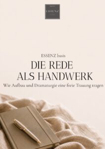Cover des ESSENZ-Fachbuchs Die Rede als Handwerk
